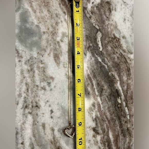 Gorgeous double heart necklace - Picture 4 of 4